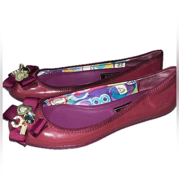 Coach Poppy Mini Purse & Flats, Size 6.5, Rare Limited Edition - Picture 7 of 16